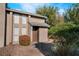 Inviting front exterior view of home with walkway and desert landscaping at 539 Sellers Pl, Henderson, NV 89011