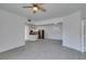 Spacious living room is highlighted by modern floors and stainless steel appliances at 5655 E Sahara Ave # 1060, Las Vegas, NV 89142