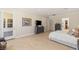 Bright and airy bedroom with wood-look floors and ample closet space at 5719 Christian Creek Ct, Las Vegas, NV 89149