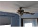 Close-up of a ceiling fan in a bedroom at 746 Anne Ln, Henderson, NV 89015