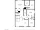 Detailed second floor plan showing the primary bedroom, bath, loft and storage at 10122 Mystic Falls Dr, Las Vegas, NV 89141