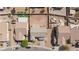An aerial view of the property and surrounding neighborhood at 1021 Gary Carmena Ave, North Las Vegas, NV 89081