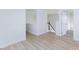 Hallway with wood floors at 1021 Gary Carmena Ave, North Las Vegas, NV 89081