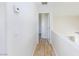Hallway with wood floors at 1021 Gary Carmena Ave, North Las Vegas, NV 89081