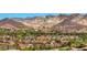 Expansive community view of mountain range and beautiful homes at 21 Via Visione # 101, Henderson, NV 89011