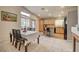 Bright dining area adjacent to the kitchen with tile flooring and natural light at 2308 Avery Dr, Las Vegas, NV 89108