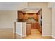 Gourmet kitchen featuring custom cabinetry and granite countertops at 2777 Paradise Rd # 607, Las Vegas, NV 89109
