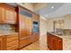 Modern kitchen with stainless steel appliances, granite countertops, and hardwood flooring at 2777 Paradise Rd # 607, Las Vegas, NV 89109