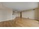 Spacious living room with hardwood floors and neutral color scheme at 2777 Paradise Rd # 607, Las Vegas, NV 89109