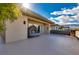 Expansive rooftop deck offering a cozy lounge chair with views of the surrounding landscape at 30 Meadowhawk Ln, Las Vegas, NV 89135