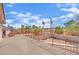 Spacious balcony with orange ornate railings perfect for enjoying the views at 3009 Merritt Ave, Las Vegas, NV 89102