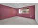 Bedroom with plywood covered window at 3009 Merritt Ave, Las Vegas, NV 89102
