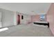 Spacious loft area featuring textured walls and needing renovation at 3009 Merritt Ave, Las Vegas, NV 89102