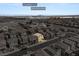 Aerial view of property near Costco and Raiders practice stadium at 382 Scarlet Pine Ct, Henderson, NV 89044
