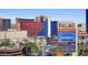 The city view includes the Palms Casino Resort against a backdrop of downtown buildings at 4381 W Flamingo Rd # 9301, Las Vegas, NV 89103