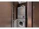 Modern stacked washer and dryer for space-saving convenience at 4381 W Flamingo Rd # 9301, Las Vegas, NV 89103