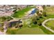 Lush golf course with a pond, scenic landscaping, and well-maintained fairways at 5555 E San Pietro Dr, Pahrump, NV 89061