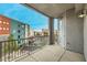 Spacious balcony providing views of the surrounding community and greenery at 56 E Serene Ave # 306, Las Vegas, NV 89123