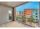 Comfortable balcony with views of community landscaping at 56 E Serene Ave # 306, Las Vegas, NV 89123