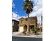 Exterior view of charming two-story home with desert landscaping at 566 Shewsbury Ave, Las Vegas, NV 89178