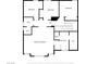 Upstairs floorplan shows 3 bedrooms, hall, primary bedroom, bath, primary bath and W.I.C at 7820 Esteem St, Las Vegas, NV 89131