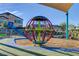 Community playground featuring modern and colorful play equipment for recreation at 7828 Stone Forest St, North Las Vegas, NV 89084