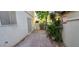 Cozy backyard featuring a stone-paved area, perfect for outdoor relaxation and gardening at 8120 Finch Feather St, Las Vegas, NV 89143
