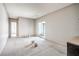 Unfinished living room with neutral walls, sliding glass doors, and recessed lighting at 9 Rue Grimaldi Way, Henderson, NV 89011