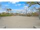 Community basketball court surrounded by landscaping and residential buildings at 9053 Pearl Cotton Ave, Las Vegas, NV 89149