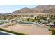 Community featuring equestrian facilities, pool, tennis courts, and mountain views at 1093 Morning Sun Way, Las Vegas, NV 89110