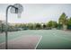 Well-maintained outdoor basketball court within a community, offering recreational opportunities at 11237 Gallery Echo St, Las Vegas, NV 89141