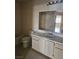 Bathroom featuring a vanity and tub/shower combo, offering essential amenities at 1150 N Buffalo Dr # 1015, Las Vegas, NV 89128