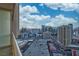 Balcony overlooking Las Vegas cityscape during the day at 145 E Harmon Ave # 2917, Las Vegas, NV 89109