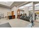 Well-equipped gym featuring a variety of free weights and mirrored walls at 145 E Harmon Ave # 2917, Las Vegas, NV 89109