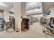 Fully equipped gym with treadmills, weight machines, and ample workout space at 145 E Harmon Ave # 2917, Las Vegas, NV 89109