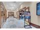 Inviting hallway with polished marble floors leading to the lounge area at 145 E Harmon Ave # 2917, Las Vegas, NV 89109