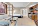 Well-lit living area with a kitchenette and seating area at 145 E Harmon Ave # 2917, Las Vegas, NV 89109