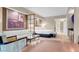 Tastefully decorated main bedroom with sitting area and plush furnishings at 145 E Harmon Ave # 2917, Las Vegas, NV 89109