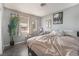 Cozy bedroom with a queen-sized bed, soft natural light, and simple decor at 212 N Torrey Pines Dr, Las Vegas, NV 89107
