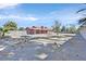 Wide backyard featuring mature trees, privacy wall, and a spacious area at 2221 Mohawk St, Las Vegas, NV 89146