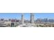 Breathtaking city view featuring towering skyscrapers and a clear blue sky, showing the Palms Las Vegas at 4381 W Flamingo Rd # 1510, Las Vegas, NV 89103