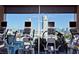 This is a view from exercise equipment showing a city scape at 4381 W Flamingo Rd # 1510, Las Vegas, NV 89103
