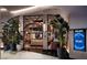 Elegant restaurant entrance with decorative plants and modern architectural elements at 4381 W Flamingo Rd # 1510, Las Vegas, NV 89103