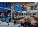Elegant restaurant offers indoor and outdoor seating and a pool view through large windows at 4381 W Flamingo Rd # 1510, Las Vegas, NV 89103