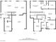 Detailed floor plan showing layout of the first and second floors, room dimensions and relationships between living spaces at 4606 Engage St, North Las Vegas, NV 89031