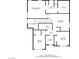 Detailed second floor plan showing primary and other bedrooms, baths, walk-in closet, Gathering room and laundry layouts at 4606 Engage St, North Las Vegas, NV 89031