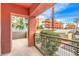 Private balcony offers a peaceful outdoor space with views of the surrounding community at 51 E Agate Ave # 205, Las Vegas, NV 89123