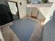 Cozy patio with a sliding glass door and a small privacy gate at 5720 Goldmount Ave, Las Vegas, NV 89107
