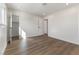 Spacious bedroom with closet and recessed lighting with a vinyl floor at 704 Slayton Dr, Las Vegas, NV 89107