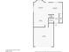 First-floor plan featuring a living room, dining room, kitchen, bathroom, foyer, and a two-car garage at 744 Forest Peak St, Henderson, NV 89011